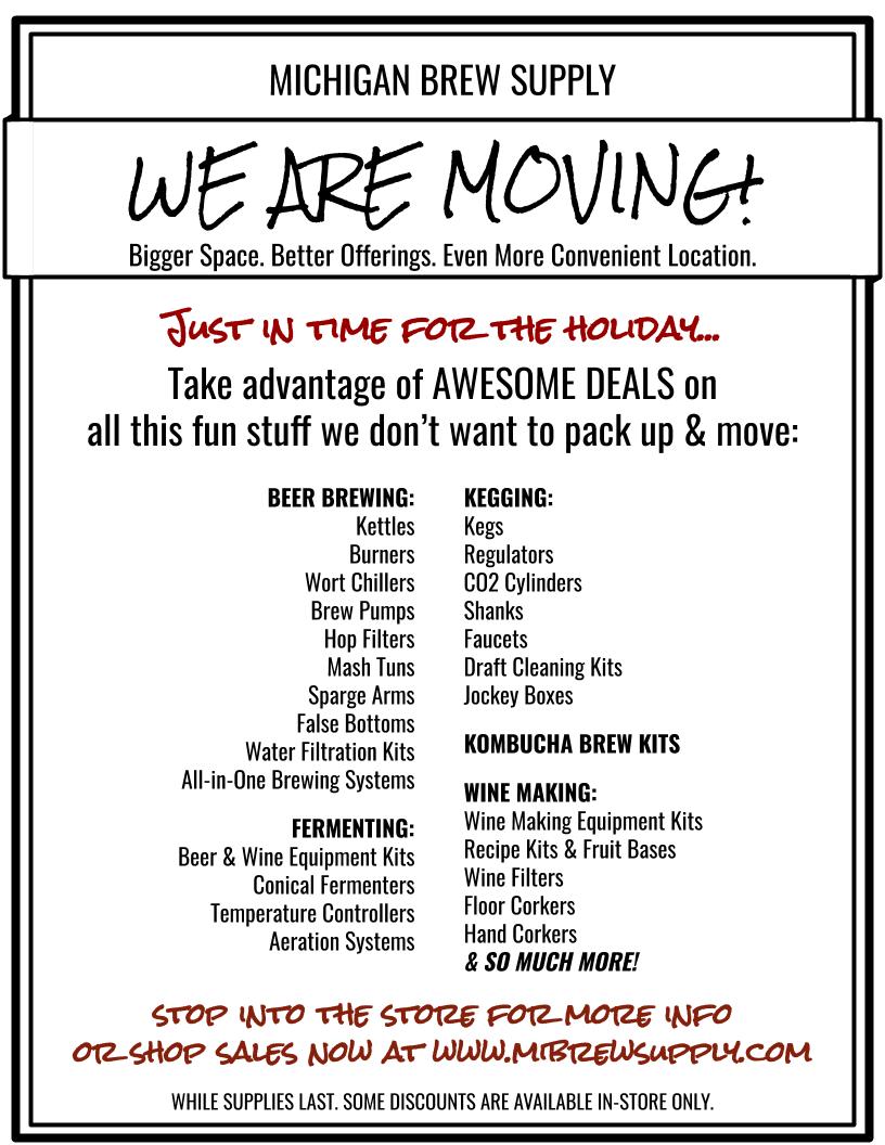 Moving Sale + Holiday Coupons